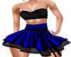 RLL BLACK BLUE DRESS