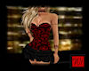 Party dress Red and Blk