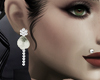 White Snow Earrings