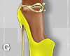 Yellow Gold Heels