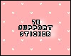 7k support sticker