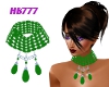 HB777 DP Necklace Green