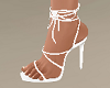 Ari White Laced Sandal