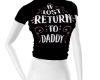 If lost return to Daddy