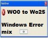 Windows error mix