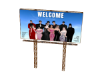 HY WECOME BILLBOARD