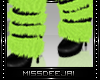 *MD*Furry Boots|Lime