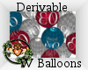 ~QI~ DRV Wall Balloons