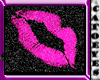 Pink lips rug