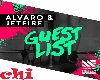 ALVARO - GUEST LIST
