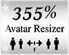 Avatar Scaler 355%