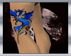 #faery leg tattoo
