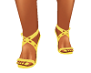 yellow summer heels