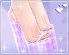 Plaid heels lilac