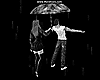 Rain Romantic Scene