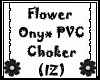 (IZ) Flower PVC Choker