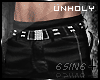 |S| Leather Belt Pants 6