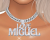 Colar Love Miguel