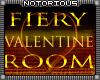 Fiery Valentine Room