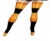 Orange Slave Boots