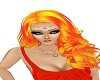 Orange Flame Amy