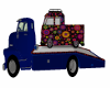 FLATBED TOW TRUCK BLUE