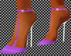 ~ED~summer heels purple