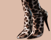 E* Brown Leopard Boots