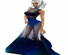 Blue Raven Gown