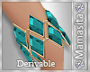 [M]Emerald Bracelets Drv