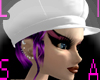 *L* Hair purple W/hat