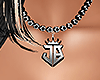 JB  Silver Necklace