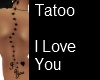 Tatoo I Love You