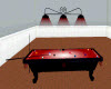 Flash Pool Table Red/blk