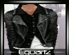 EQ Black Leather Jacket
