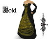 LE~Gold Antique Gown
