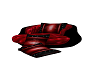 red& black kissing chair