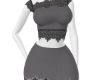 Sexy Lace Skirt Outfit 6