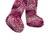Pink Leopard Boots