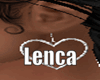 Silver heart earrings