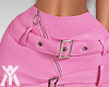YA.Belt Skirt Pink