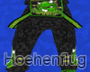DEVIL Green Pant Female