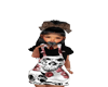 Jas Dark Brown Bow
