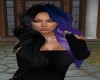 Halloween witch purple