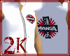 (White) Manga Logo Vest