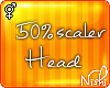 [Nish] 50% Head Scaler
