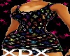 [XDX] BLACK LV DRESS