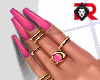🦁 Nails Pink Top