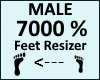 Feet Scaler 7000% Male