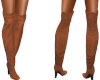 Nude Suede Club Boots